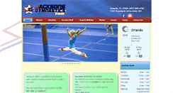 Desktop Screenshot of jacksonsgymnasticsorlando.com